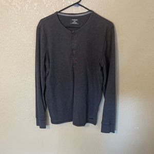 Express waffle sweatshirt